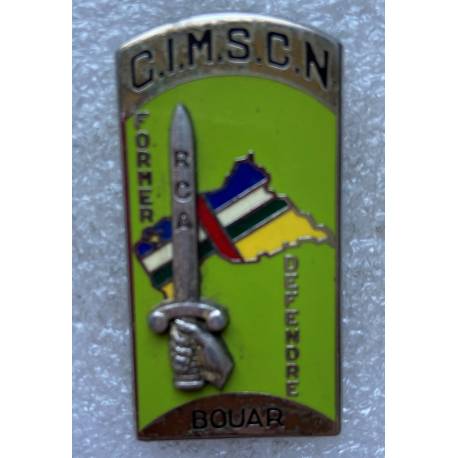 RCA : Promotion C.I.M.S.C.N. BOUAR Former Défendre