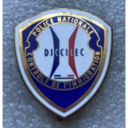 DICCILEC Police Nationale Contrôle de l'Immigration 40mm