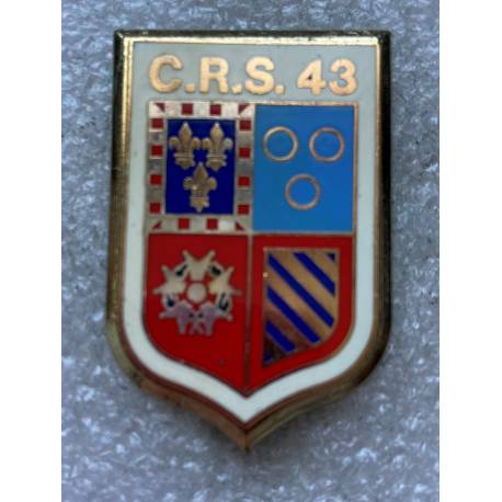 CRS 43 CHALONS SUR SAONE (Compagnie Républicaine de Sécurité)