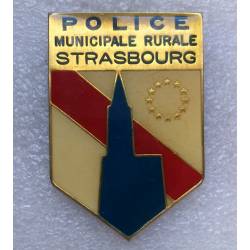 STRASBOURG 67 Police Municipale Rurale avec son cuir