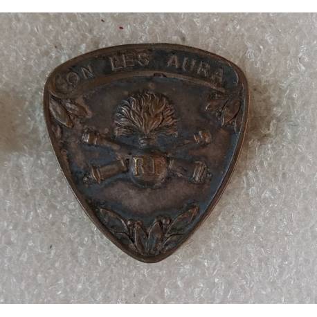 insigne patriotique ON LES AURA Artillerie