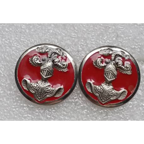 Cuirassiers insignes de col