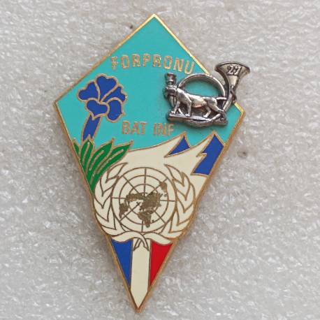 27e Bataillon de Chasseurs Alpins FORPRONU BAT INF 1 1993 GLINA