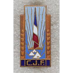 Chantier de Jeunesse Française (doré) insigne général