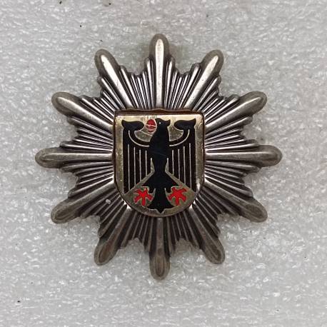 Allemagne : insigne de casquette de la Police allemande