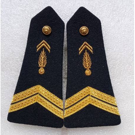 Gendarmerie Mobile épaulettes de Maréchal de Logis