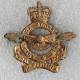 CANADA : Royal Canadian Air Forces  insigne de béret