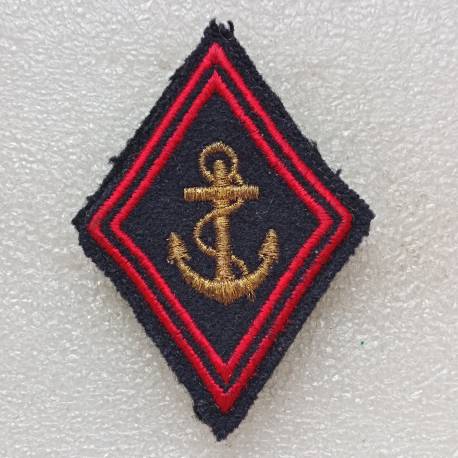 Infanterie de Marine (losange de bras) laminette dorée