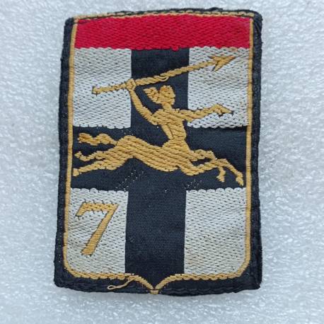 7e Division Blindée 1979-1990 2e type (tissu)