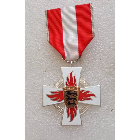 Allemagne : Médaille d'Honneur des Sapeurs Pompiers du Baden Wurtemberg