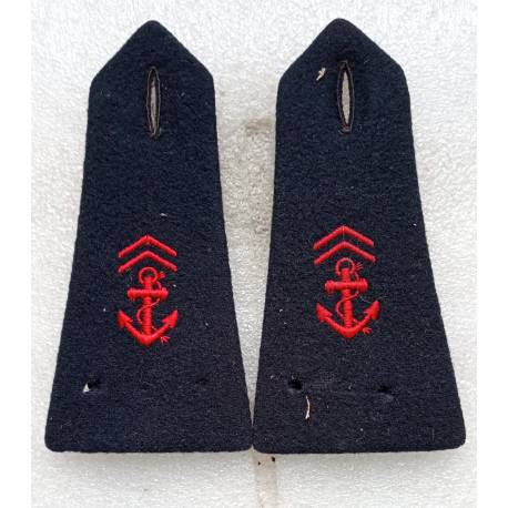 Troupes de Marine épaulettes d'homme du rang