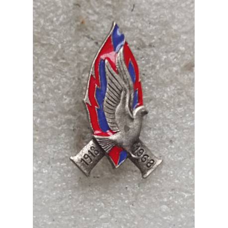 insigne de la Commémoration du Cinquantenaire de l'Armistice de 1918