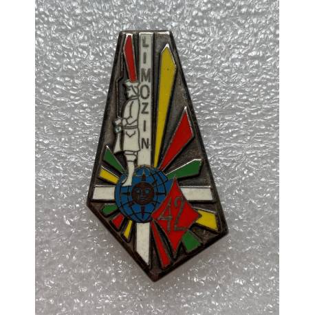 42e Régiment d'Infanterie - argenté matriculé 218