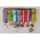 Barrette 8 décorations réductions 2e Guerre Mondiale