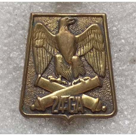 24e Groupe d'Artillerie (métal doré)
