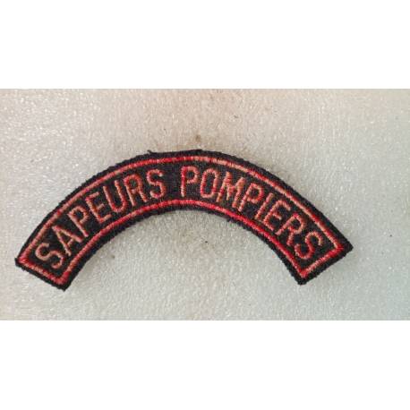 Sapeurs Pompiers (banane de bras) usé