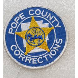 USA : POPE COUNTY CORRECTIONS  (tissu)