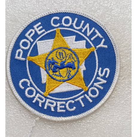 USA : POPE COUNTY CORRECTIONS  (tissu)