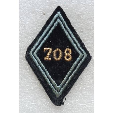 708e Compagnie de Guerre Electronique (losange de bras) laminette doré