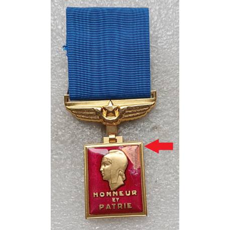 Médaille de l'Aéronautioque 1945 (gros éclat émail)