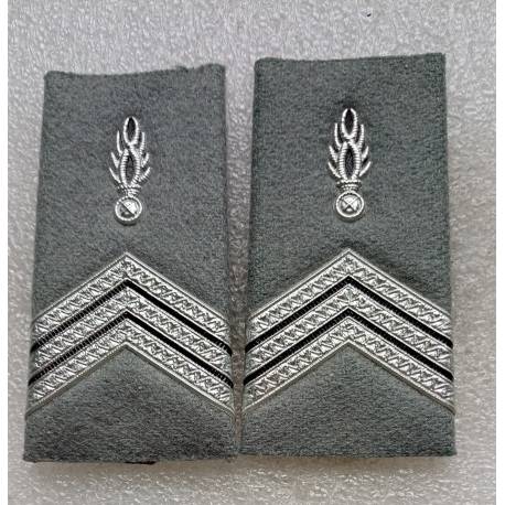 Gendarme Administratif  Fourreaux d'épaule Maréchal des Logis Chef (la paire)
