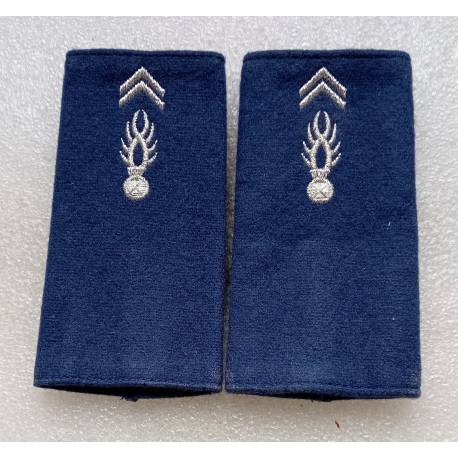 Gendarme Adjoint Fourreaux d'épaule (la paire)