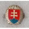 SLOVAQUIE : insigne de casquette officier