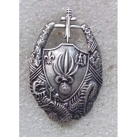 5e Régiment Etranger d'Infanterie type 1 variante croix de Lorraine RETIRAGE