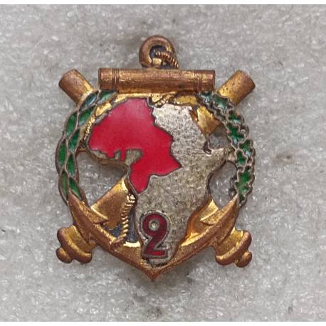 2e Régiment d'Artillerie Coloniale (RAC) émail
