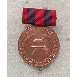 RDA : Medaille für Treue Dienste in der Freiwilligen Feuerwehr - classe bronze