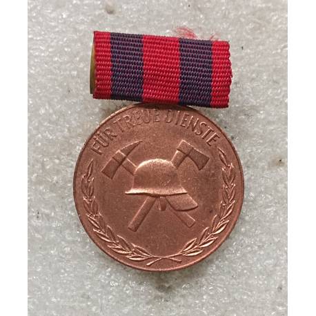 RDA : Medaille für Treue Dienste in der Freiwilligen Feuerwehr - classe bronze