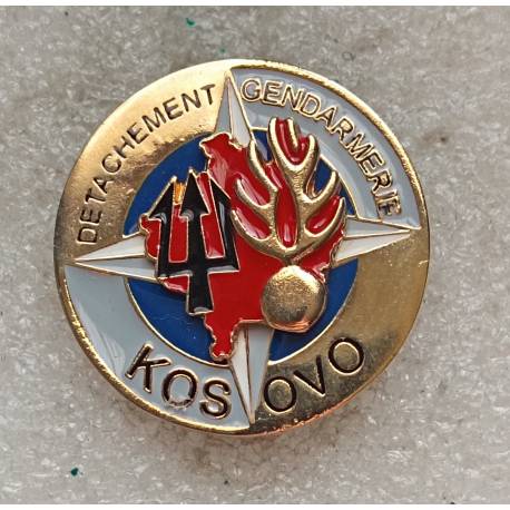 Détachement de Gendarmerie au KOSOVO
