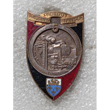 5e Régiment du Génie émail