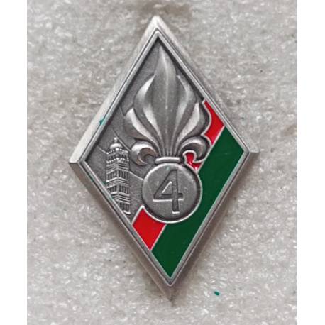 4e Régiment Etranger 4 gravé
