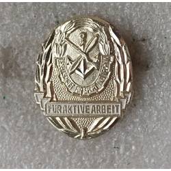 RDA : Badge pour Travail Actif GST