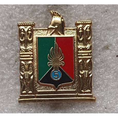 5e Régiment Mixte du Pacifique (noir-vert-rouge)