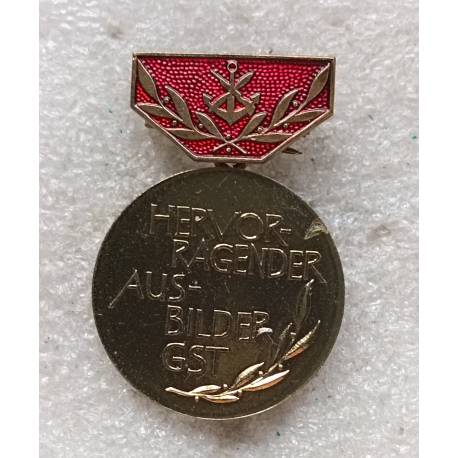 RDA : Médaille Instructeur exceptionnel de la GST classe argent