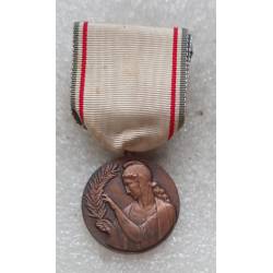Médaille de la Reconnaissance Française 1939-1945 classe bronze