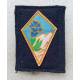 27e Division d'Infanterie Alpine (tissu) rectangle