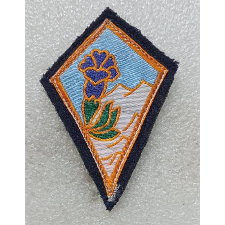 27e Division d'Infanterie Alpine (tissu) losange irrégulier