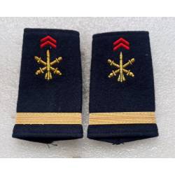 Artillerie Fourreaux d'épaule (la paire) Adjudant Chef