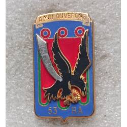 53e Régiment d'Artillerie (en relief)