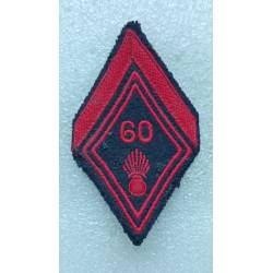 60e Régiment d'Infanterie  (losange de bras) 1ère classe