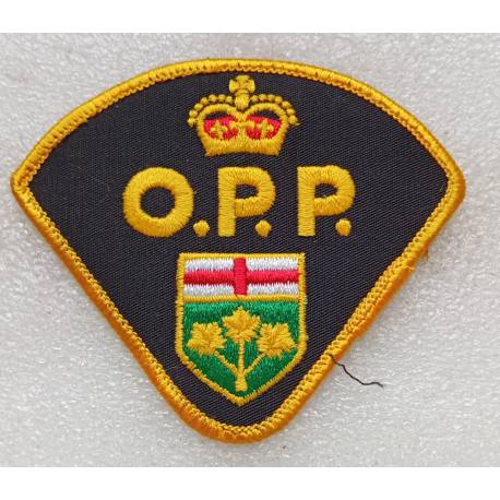 CANADA : Police Provinciale de l'Ontario (tissu)