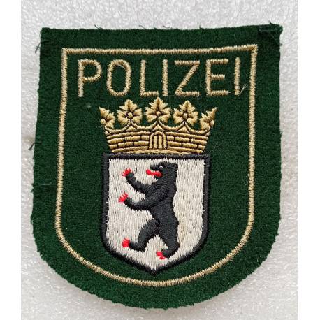 Allemagne : Police de BERLIN (tissu)