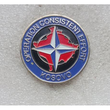 Opération Consistent Effort KOSOVO KFOR- Coin