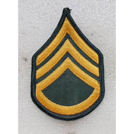 USA : galons de Army Staff Sergeant (la paire) tissu