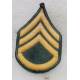 USA : galons de Army Staff Sergeant (la paire) tissu