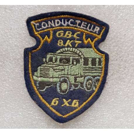 Conducteur GBC 8.KT 6x6 écu fantaisie