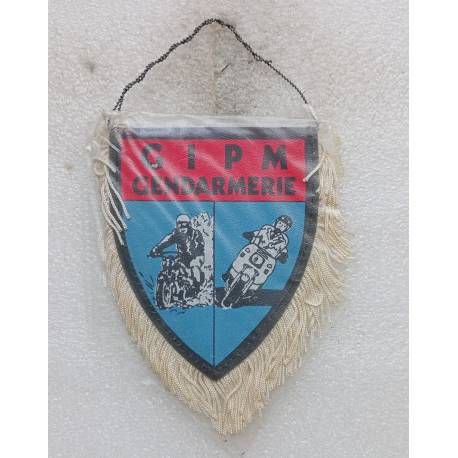 Fanion de l'ESOG de Fontainebleau - CPPJ -GIPM Gendarmerie 8x9,5cm